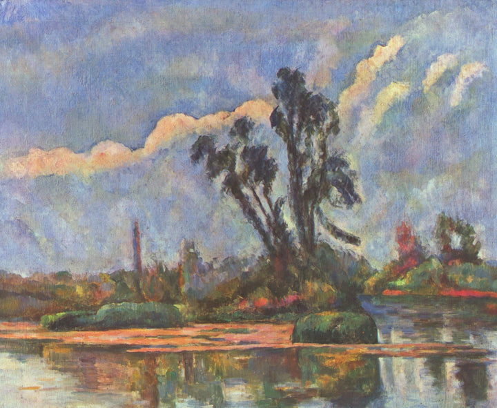 Bords de l’Oise, 1888 – Paul Cézanne