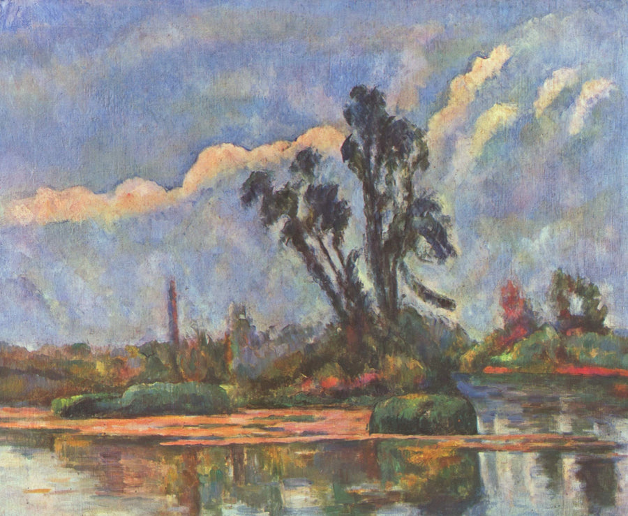 Bords de l’Oise, 1888 – Paul Cézanne