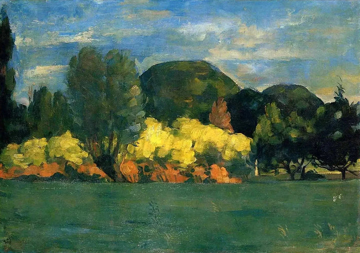 Bosquet au Jas de Bouffan, 1875–1876 – Paul Cézanne