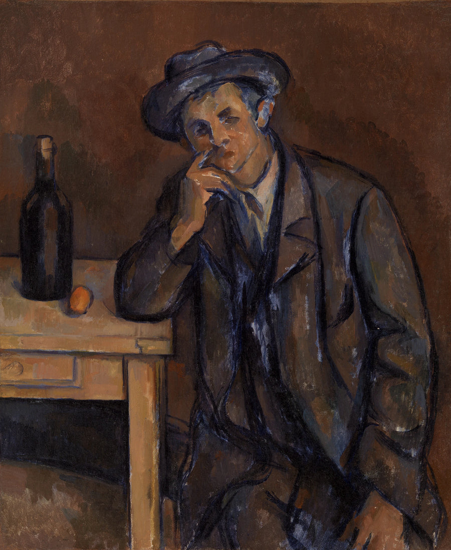 Le Buveur, 1898–1900 – Paul Cézanne