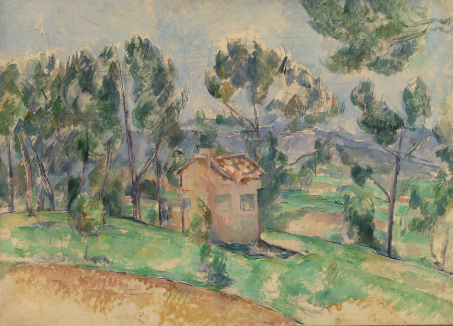 Cabane de chasse en Provence, 1889–1890 – Paul Cézanne