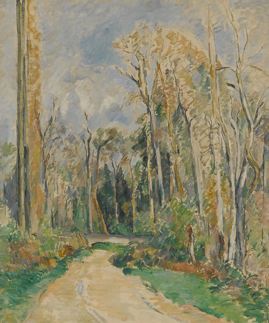 Chemin à l’entrée de la forêt, vers 1879 – Paul Cézanne