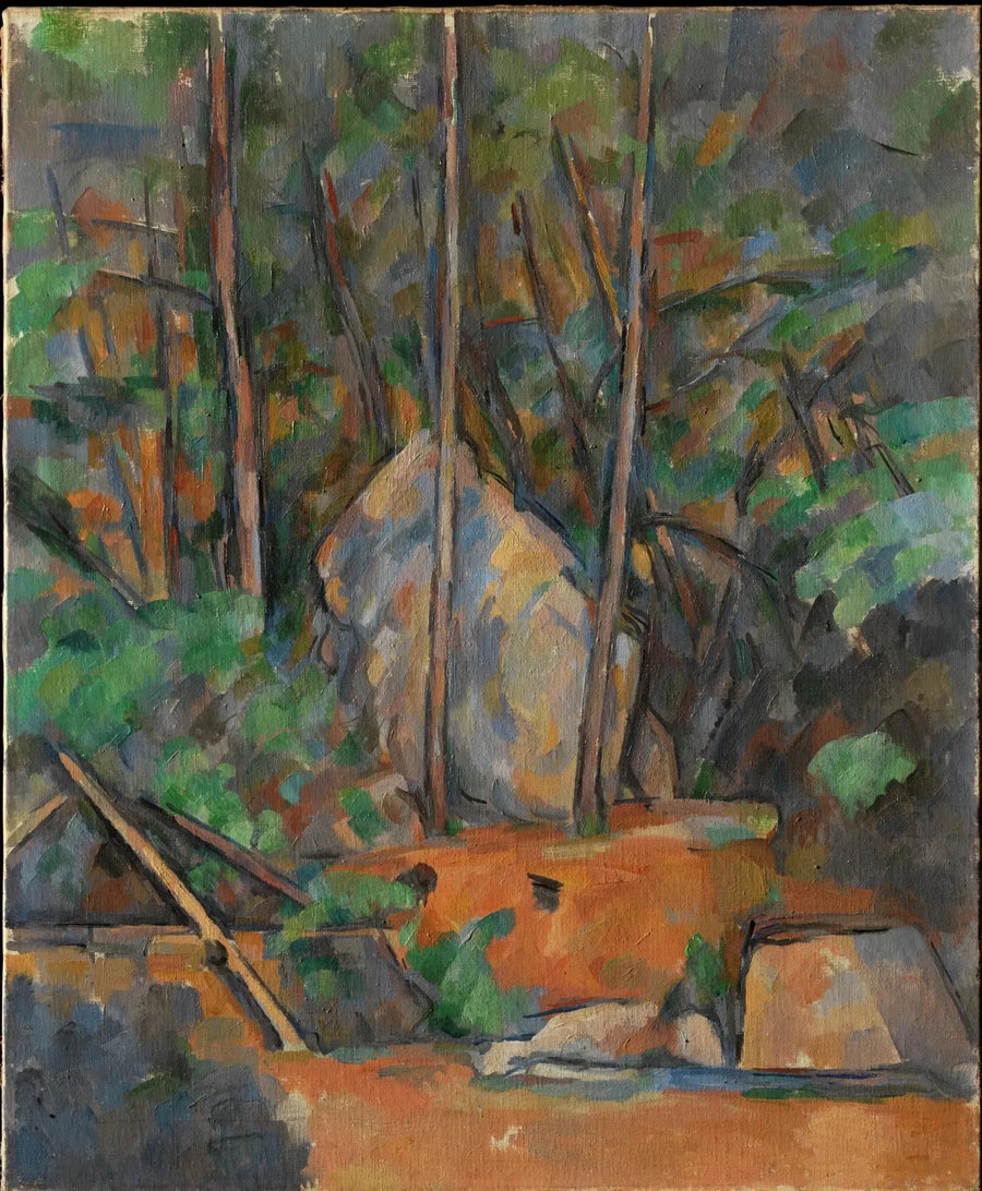 La Citerne dans le parc du Château Noir, vers 1900 – Paul Cézanne