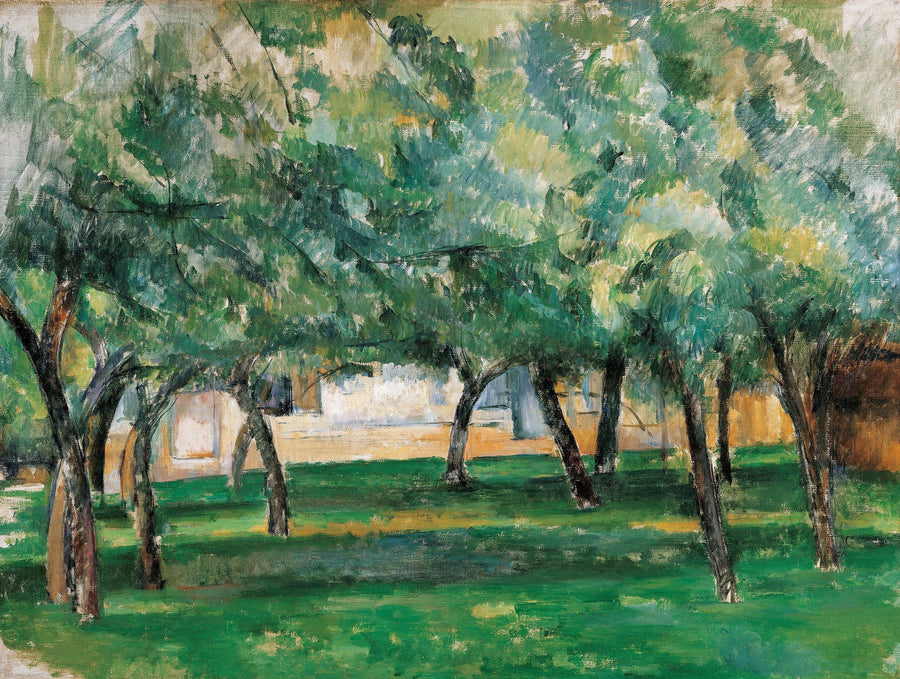 Le Clos normand à Hattenville, vers 1885–1886 – Paul Cézanne