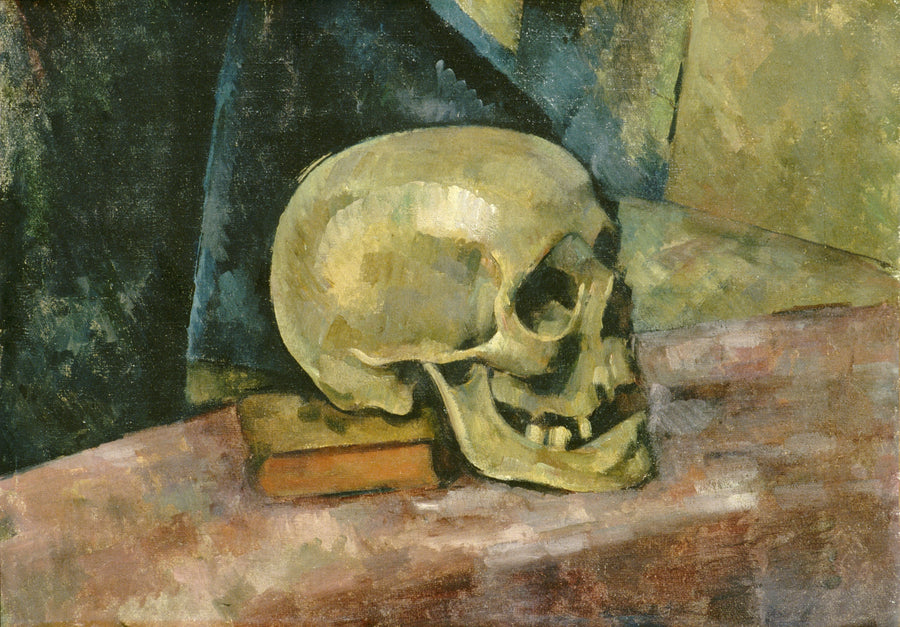 Crâne, vers 1885 – Paul Cézanne