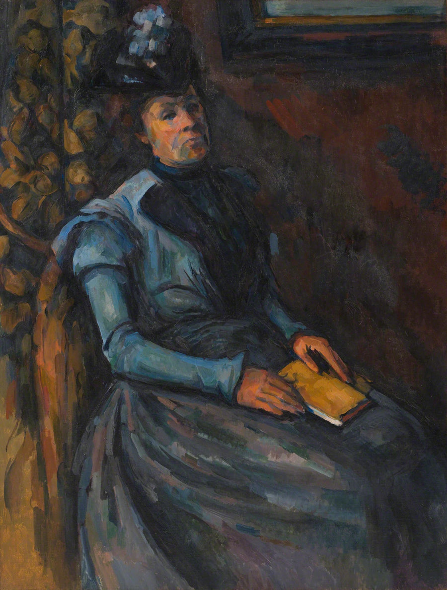 La Dame au livre, 1902–1906 – Paul Cézanne