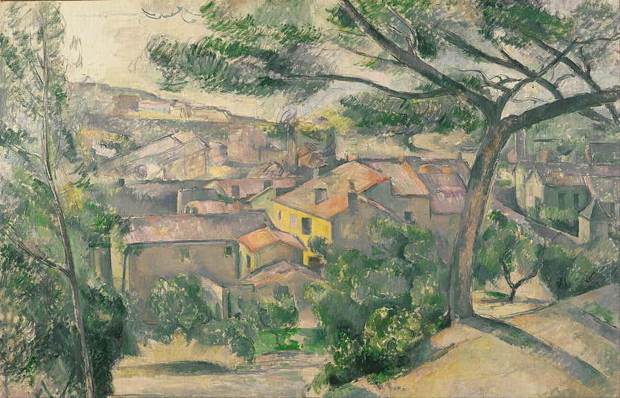 L’Estaque le matin, vu à contre-jour, 1882–1883 – Paul Cézanne