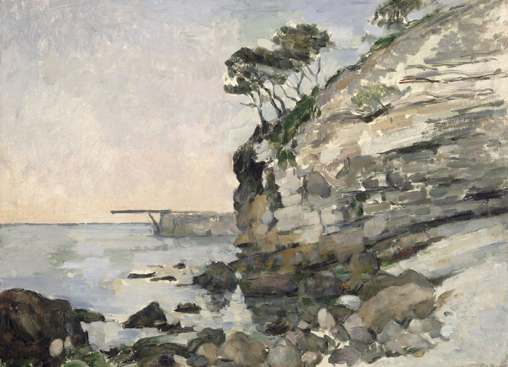 L’Estaque, effet du soir, vers 1871, peut-être 1876 – Paul Cézanne