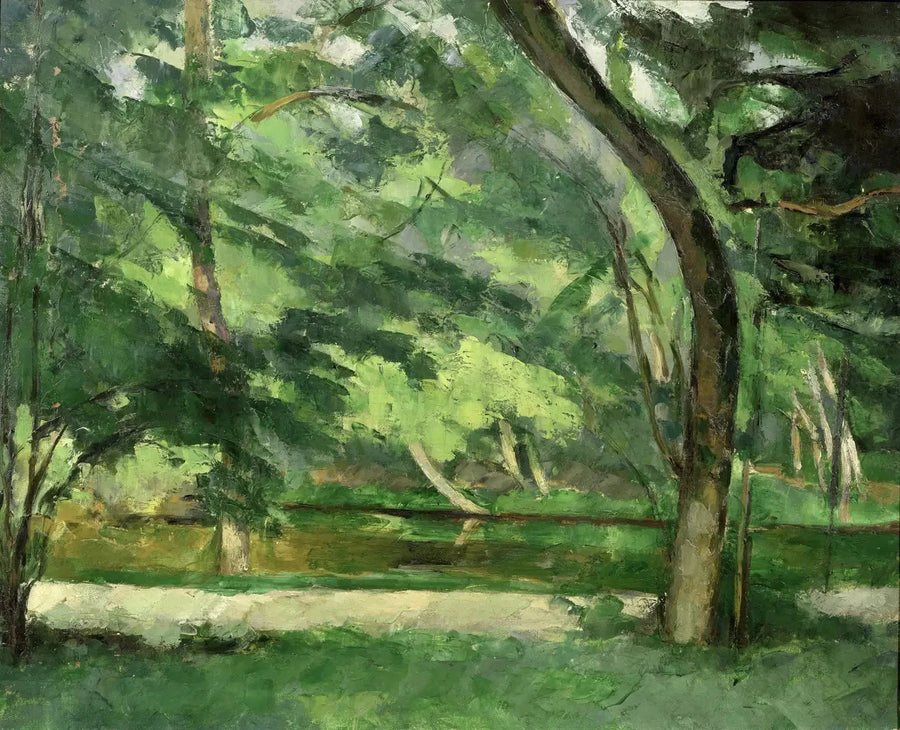 L’Étang des Sœurs à Osny, vers 1875 – Paul Cézanne