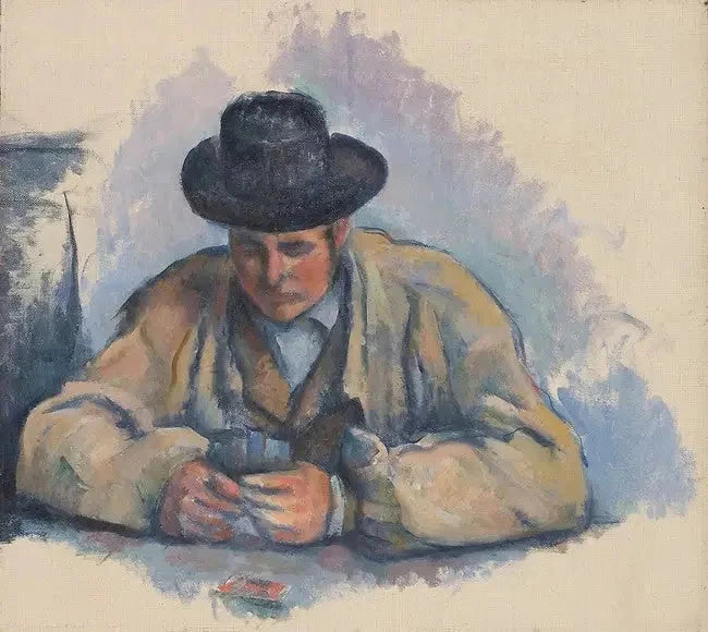 Étude pour Les Joueurs de cartes, 1890–1892 – Paul Cézanne