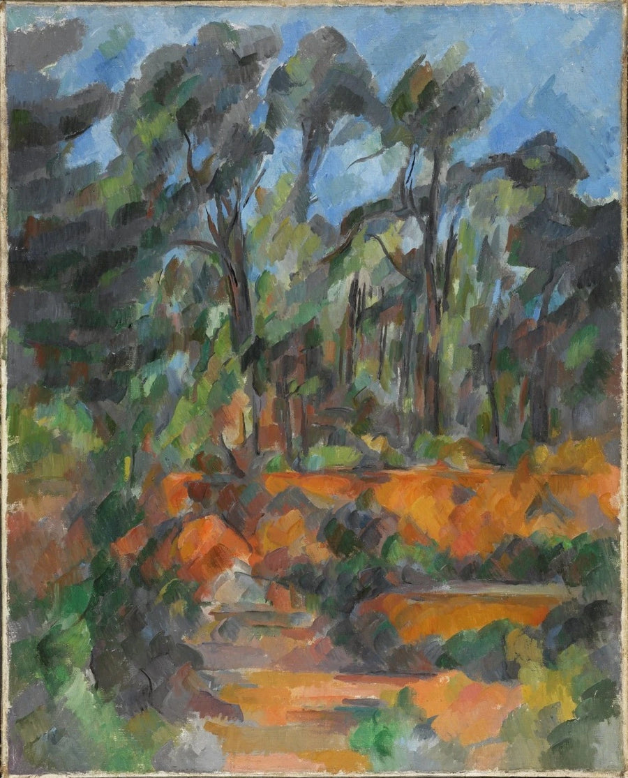 Forêt, 1902–1904 – Paul Cézanne