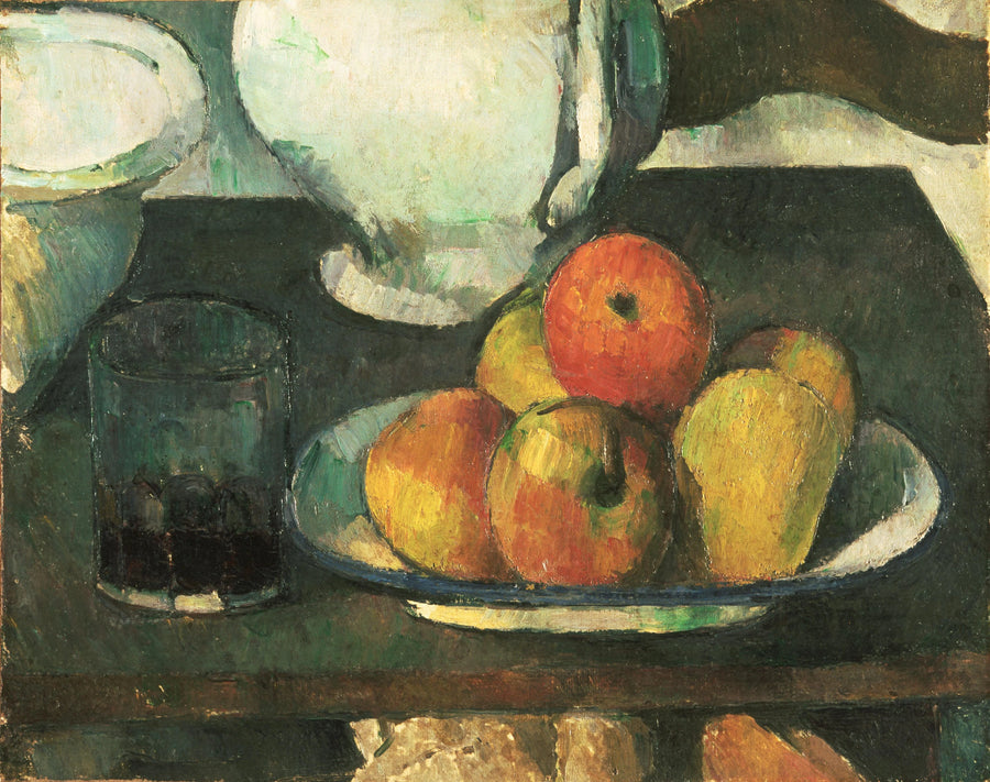 Nature morte avec fruits et verre de vin, 1877–1879 – Paul Cézanne