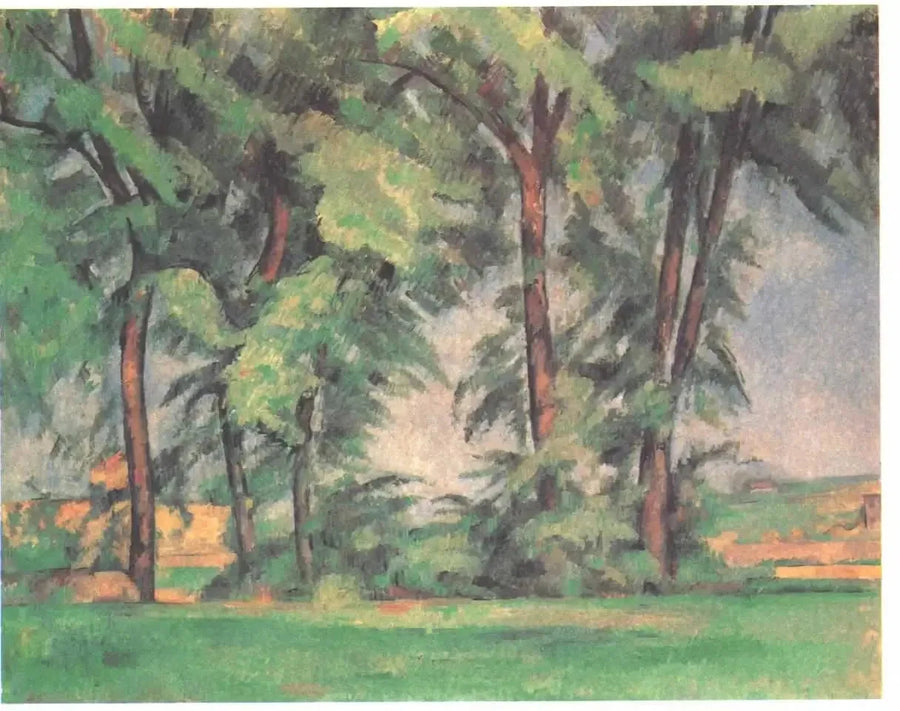 Les Grands Arbres au Jas de Bouffan, vers 1883 – Paul Cézanne