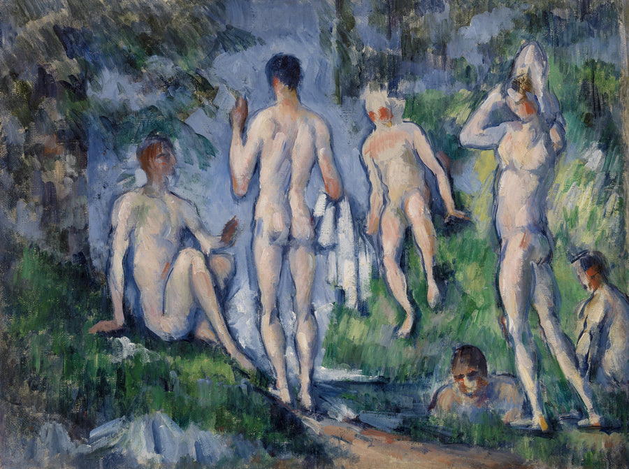 Groupe de baigneurs, 1892–1894 – Paul Cézanne