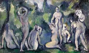 Groupe de baigneuses, vers 1895 – Paul Cézanne