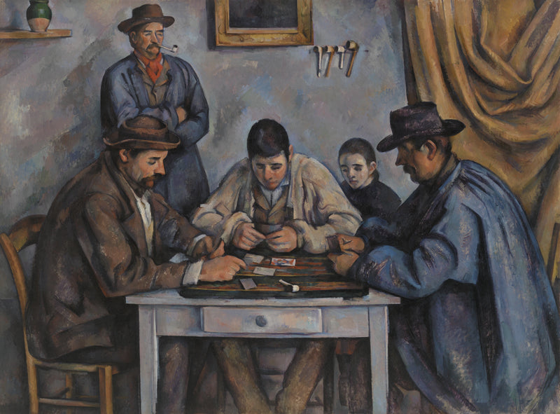 Les Joueurs de cartes, 1890–1892 – Paul Cézanne