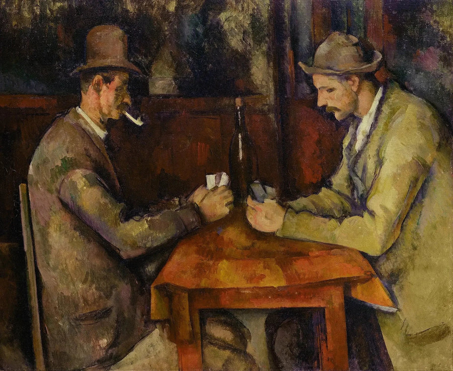 Les Joueurs de cartes, 1893–1896 – Paul Cézanne