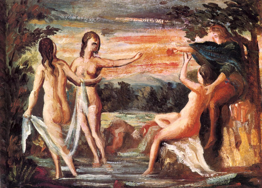 Le Jugement de Pâris, 1862–1864 – Paul Cézanne