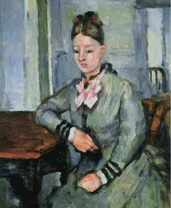 Madame Cézanne accoudée, 1873–1874 – Paul Cézanne
