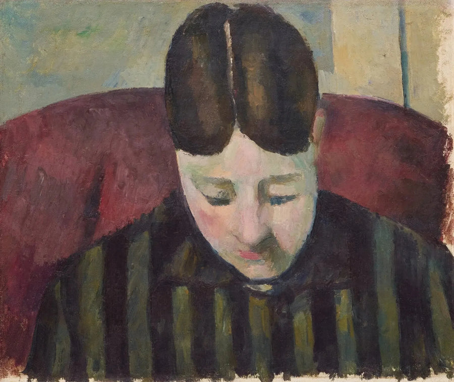 Portrait de Madame Cézanne, vers 1877 – Paul Cézanne