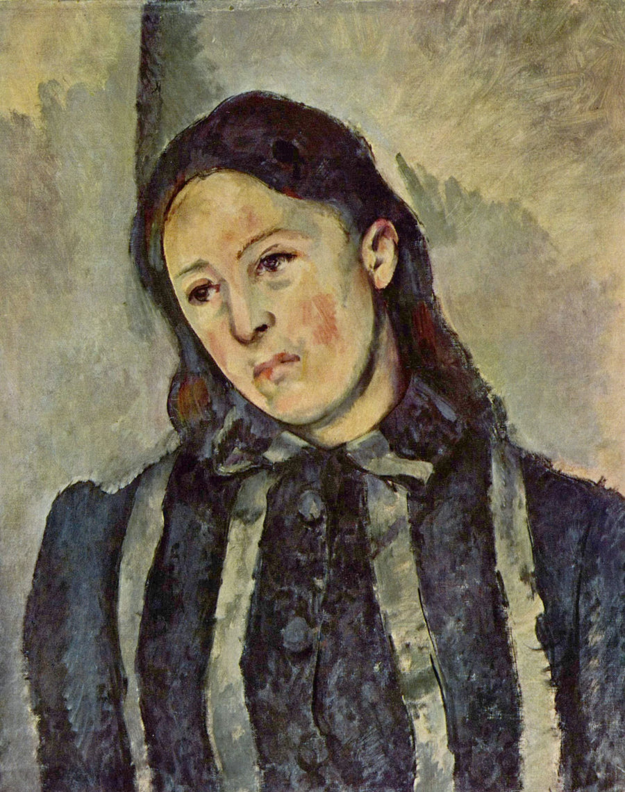 Madame Cézanne aux cheveux dénoués, 1885–1886 – Paul Cézanne