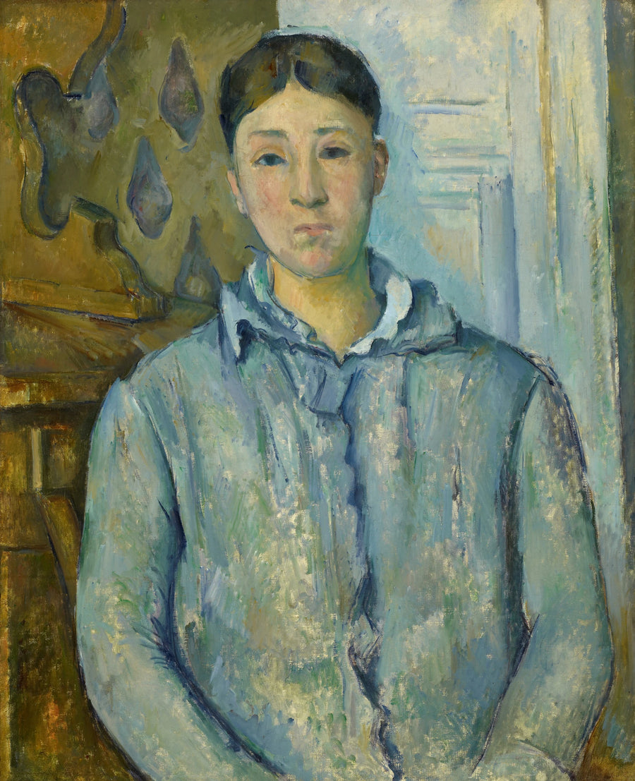 Madame Cézanne en bleu, 1888–1890 – Paul Cézanne