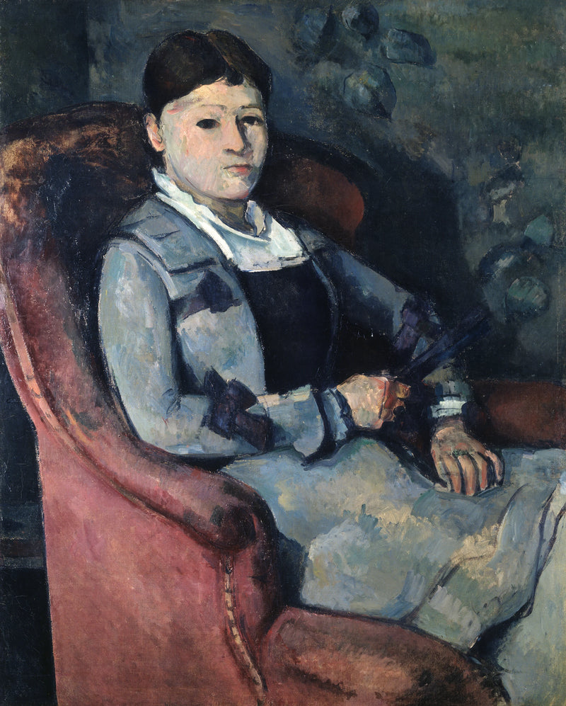 Madame Cézanne à l’éventail, vers 1879–1888 – Paul Cézanne