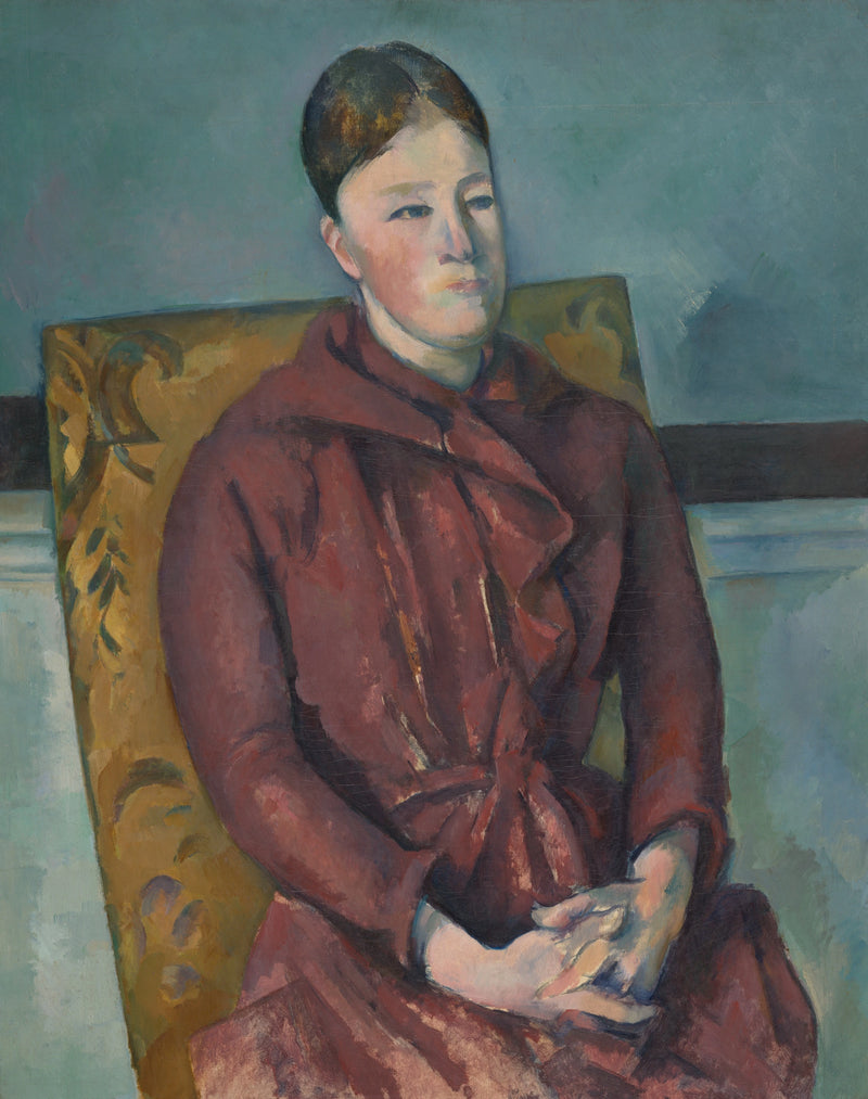 Madame Cézanne dans un fauteuil jaune, 1888–1890 – Paul Cézanne