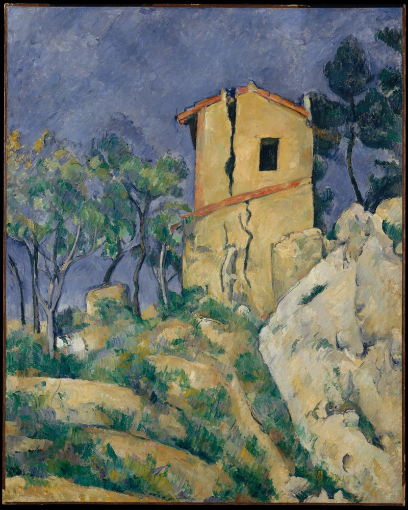 La Maison lézardée, 1892–1894 – Paul Cézanne