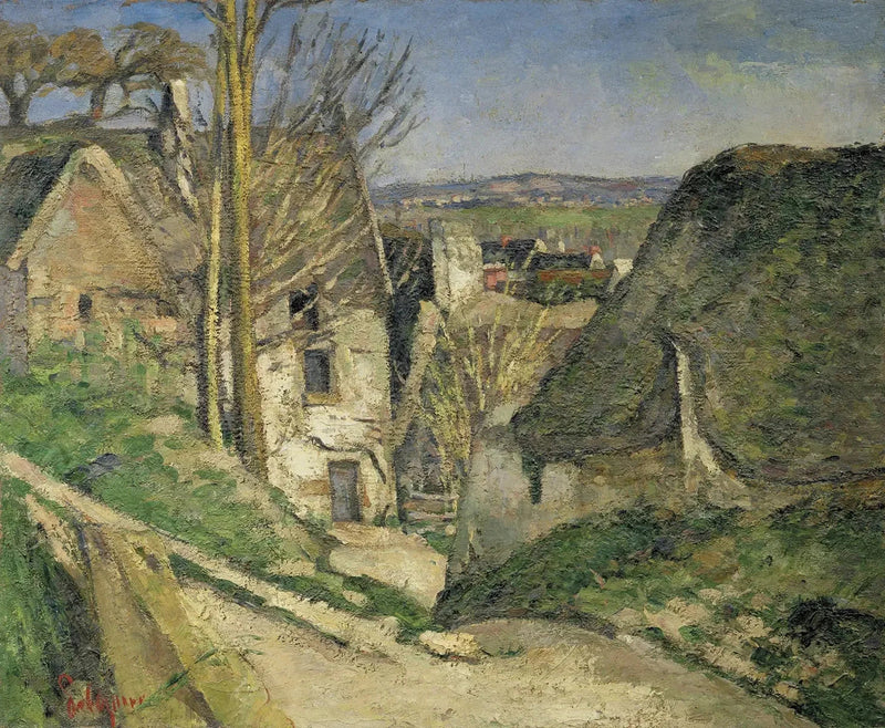 La Maison du pendu, Auvers-sur-Oise, 1873 – Paul Cézanne