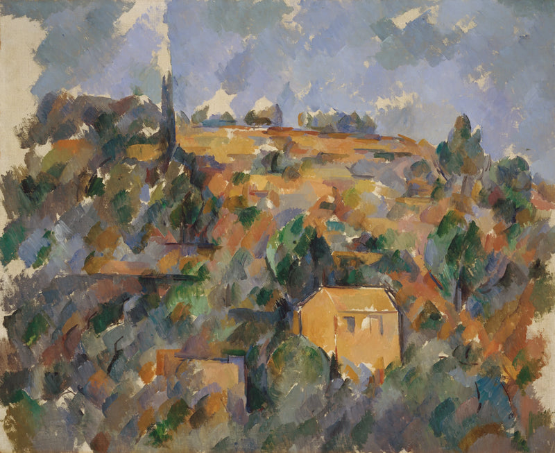 Maisons sur la colline, Provence, 1904–1906 – Paul Cézanne