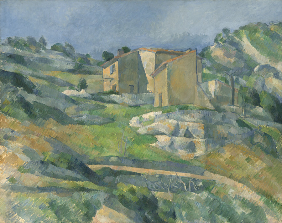 Maisons en Provence : la vallée de Riaux, vers 1883 – Paul Cézanne