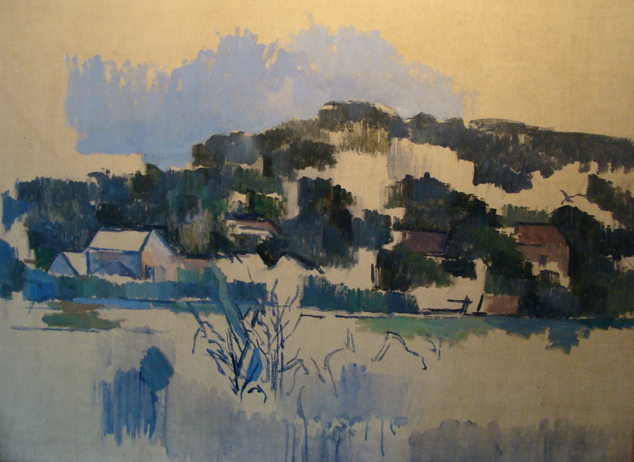 Maisons sur la colline, 1904–1906 – Paul Cézanne