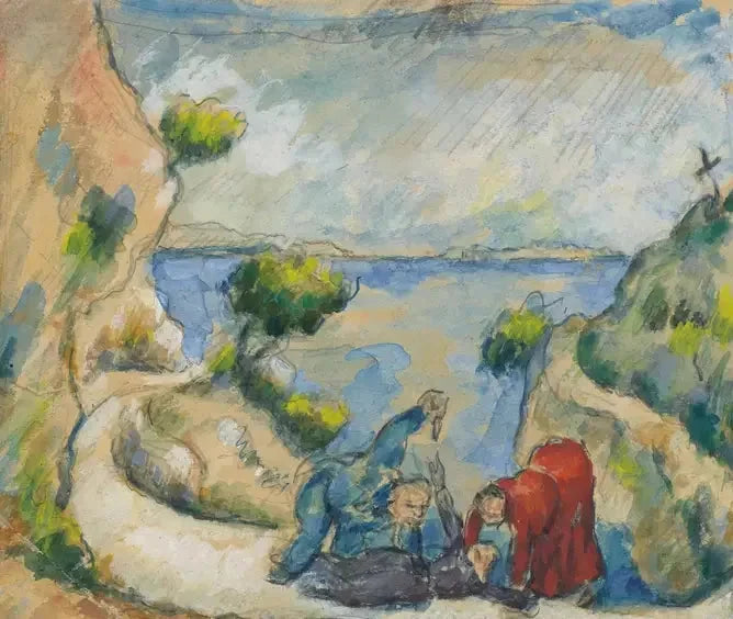 Le Meurtre dans le ravin, vers 1874–1875 – Paul Cézanne