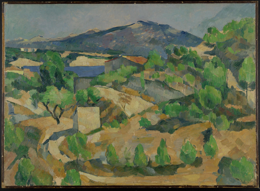 Montagnes en Provence, vers 1879 – Paul Cézanne