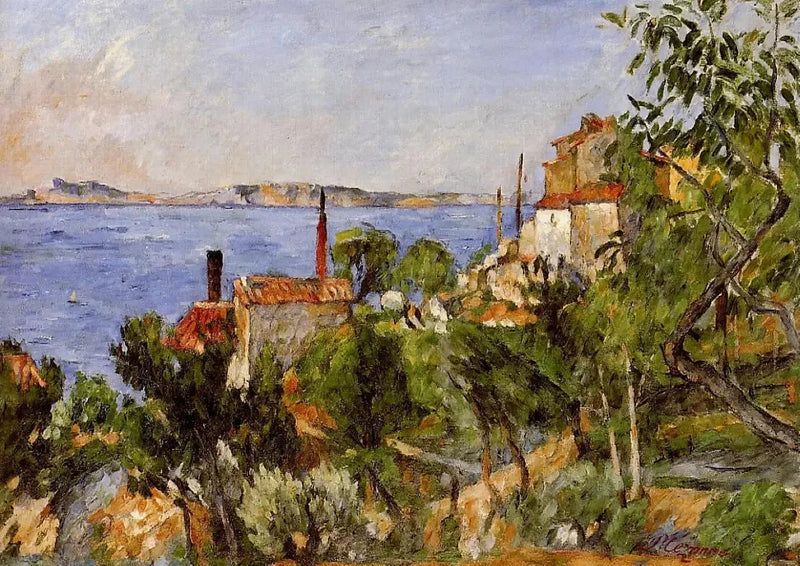La Mer à L’Estaque, 1876 – Paul Cézanne