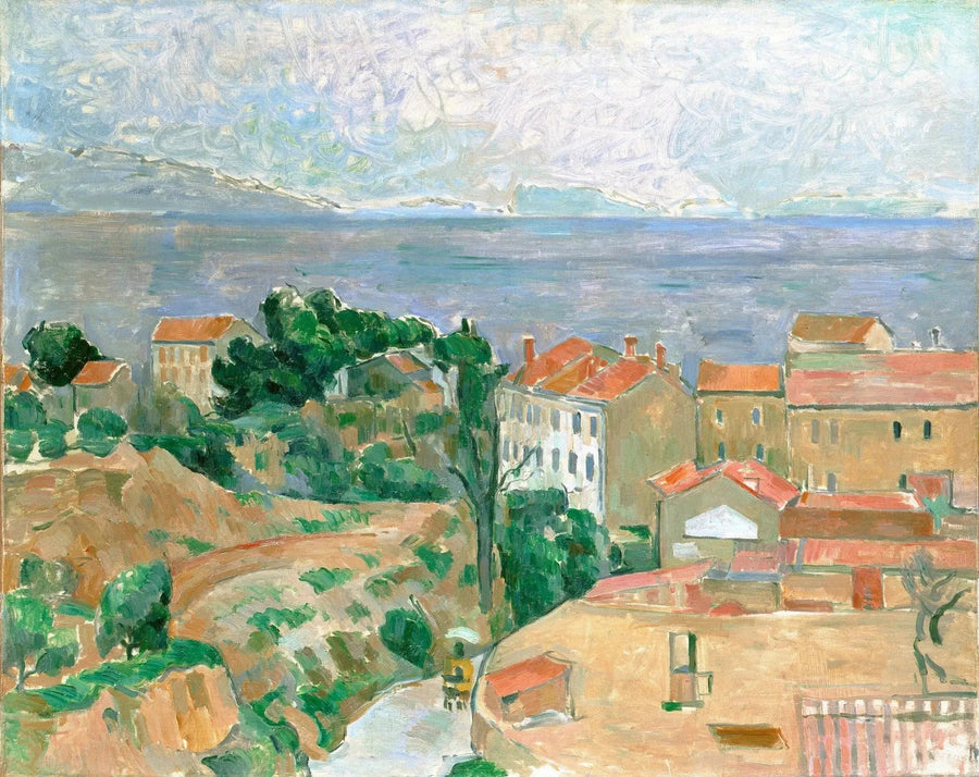 Vue sur L’Estaque, 1882–1883 – Paul Cézanne