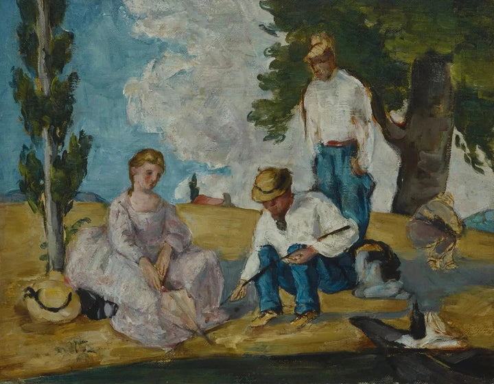 La Partie de pêche, 1873–1874 – Paul Cézanne
