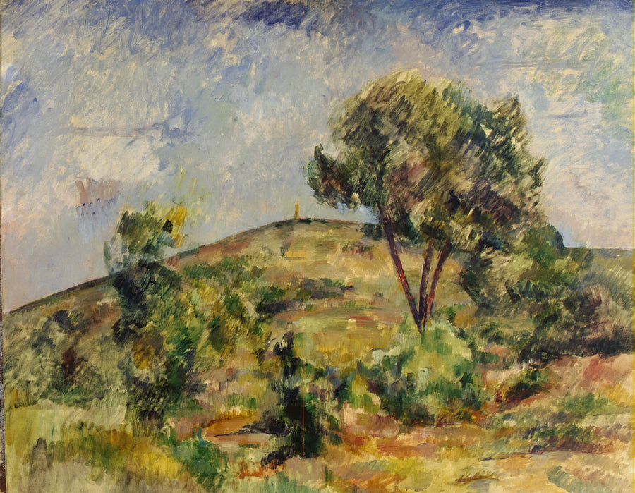 Paysage près d’Aix avec la tour de César, 1895 – Paul Cézanne