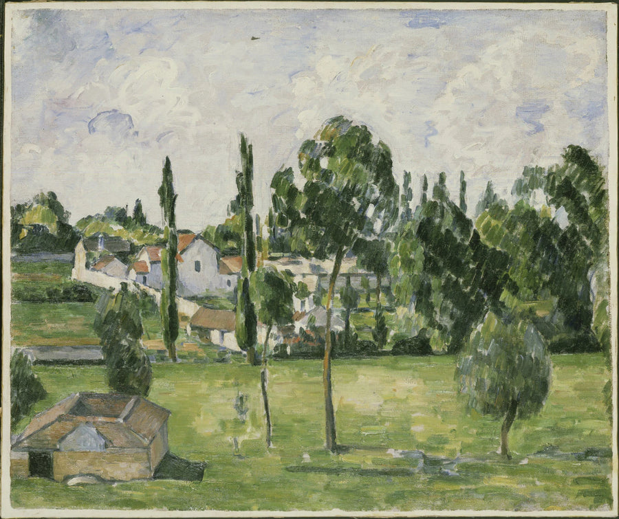 Paysage avec conduite d’eau, vers 1879 – Paul Cézanne