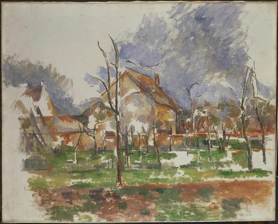 Paysage d’hiver, Giverny, 1894 – Paul Cézanne