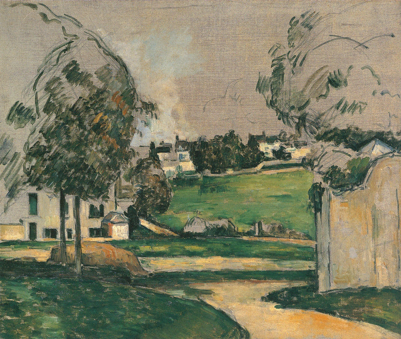 Paysage du Nord, vers 1885 – Paul Cézanne