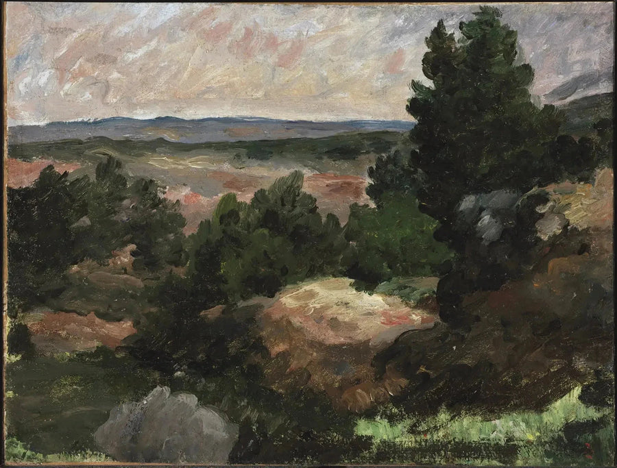 Paysage, vers 1865 – Paul Cézanne