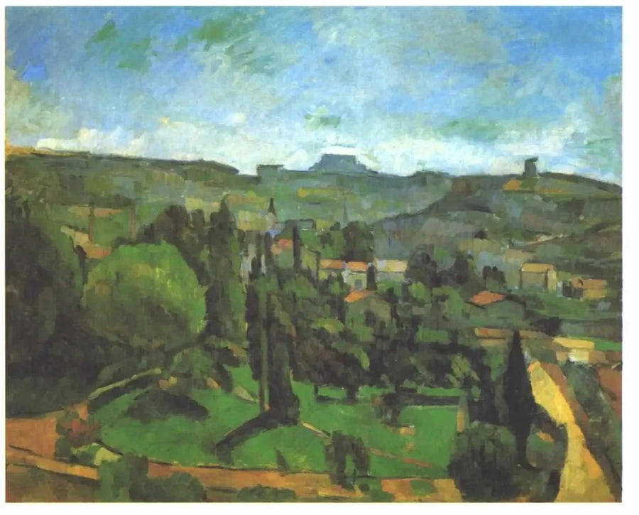 Le Pilon du Roi, vue de Bellevue, 1879–1880 – Paul Cézanne