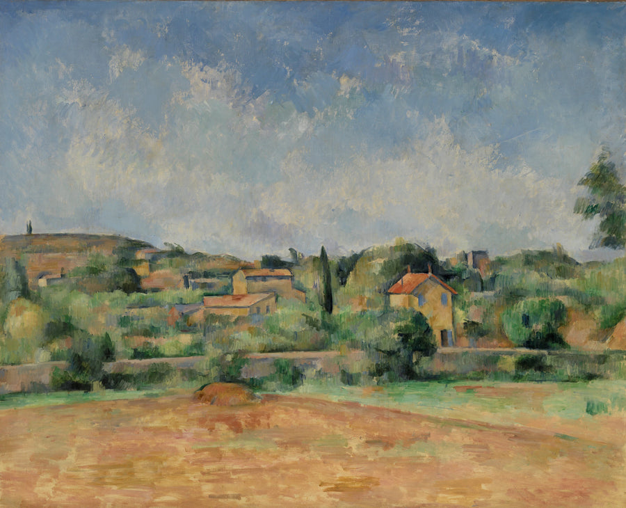 La Plaine de Bellevue, dite aussi Les Terres rouges, 1890–1892 – Paul Cézanne