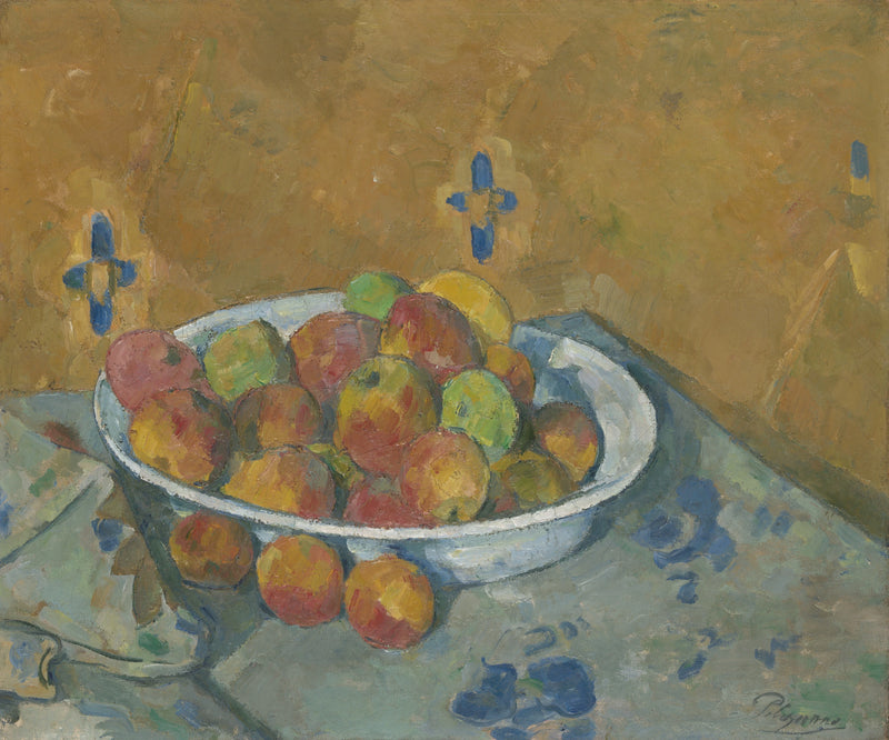 Le Plat de pommes, vers 1877 – Paul Cézanne