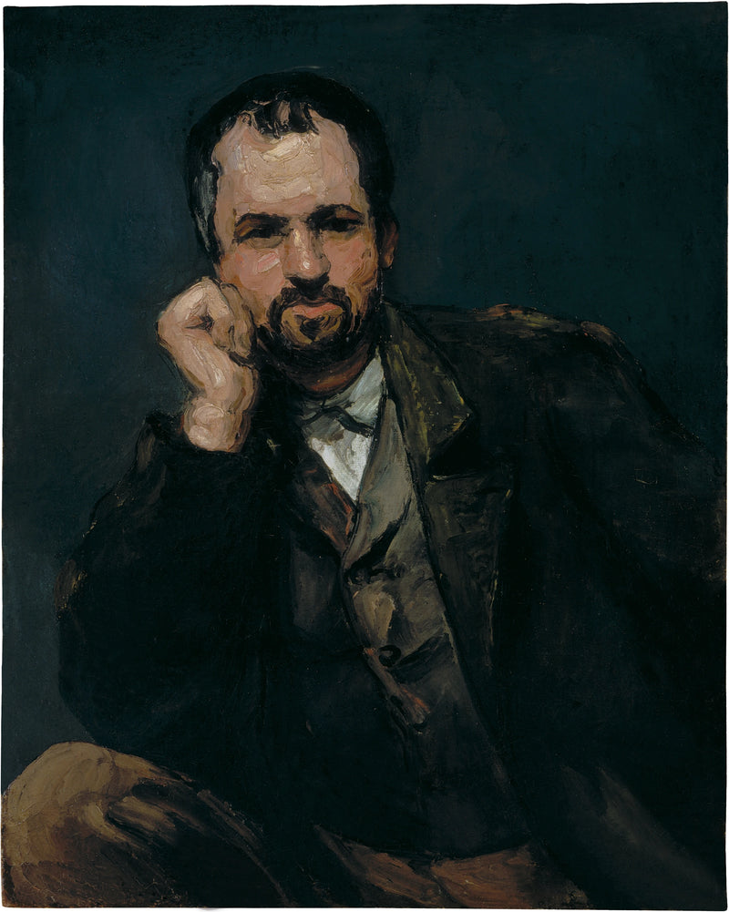 Portrait de Dominique Aubert, vers 1866 – Paul Cézanne