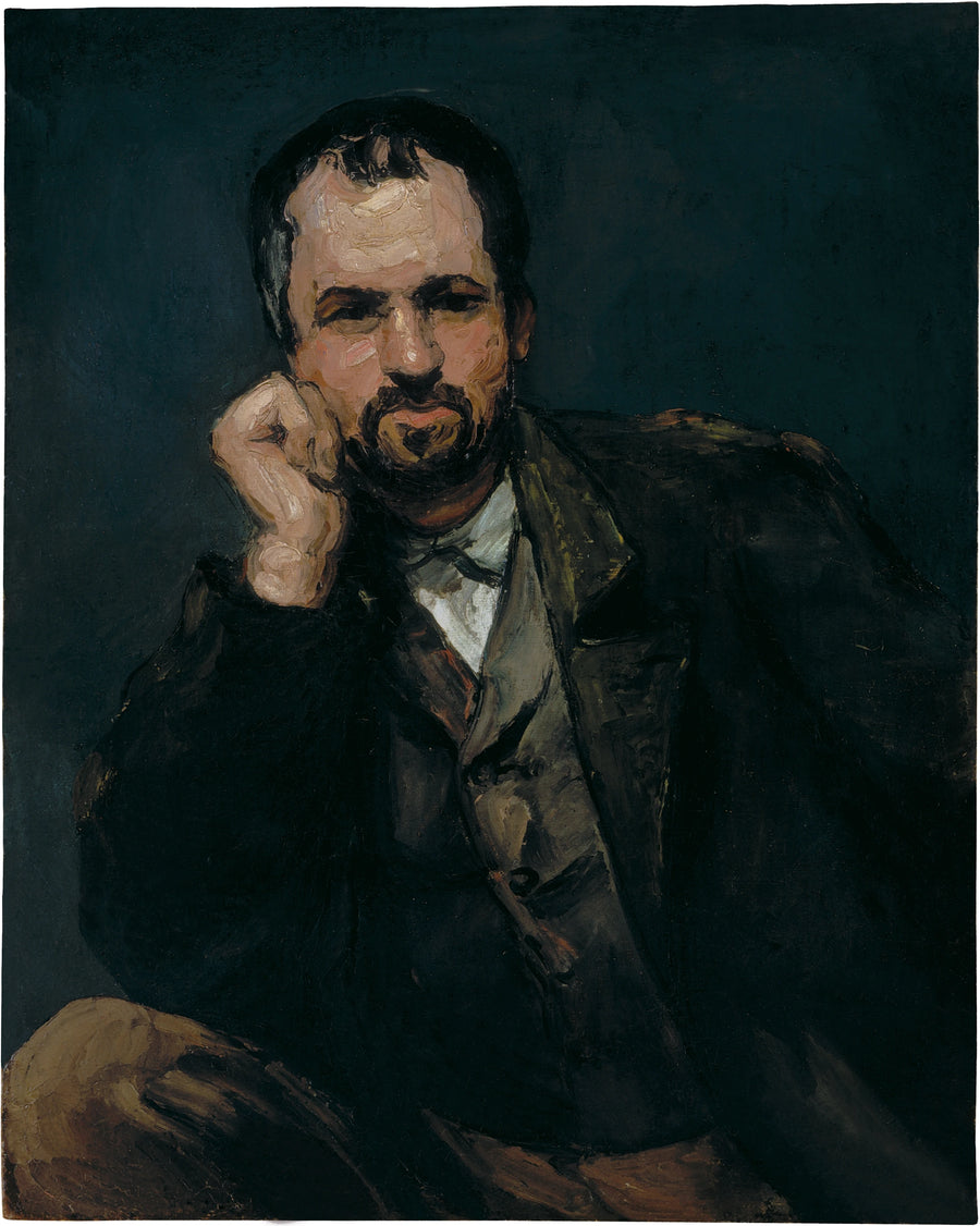 Portrait de Dominique Aubert, vers 1866 – Paul Cézanne