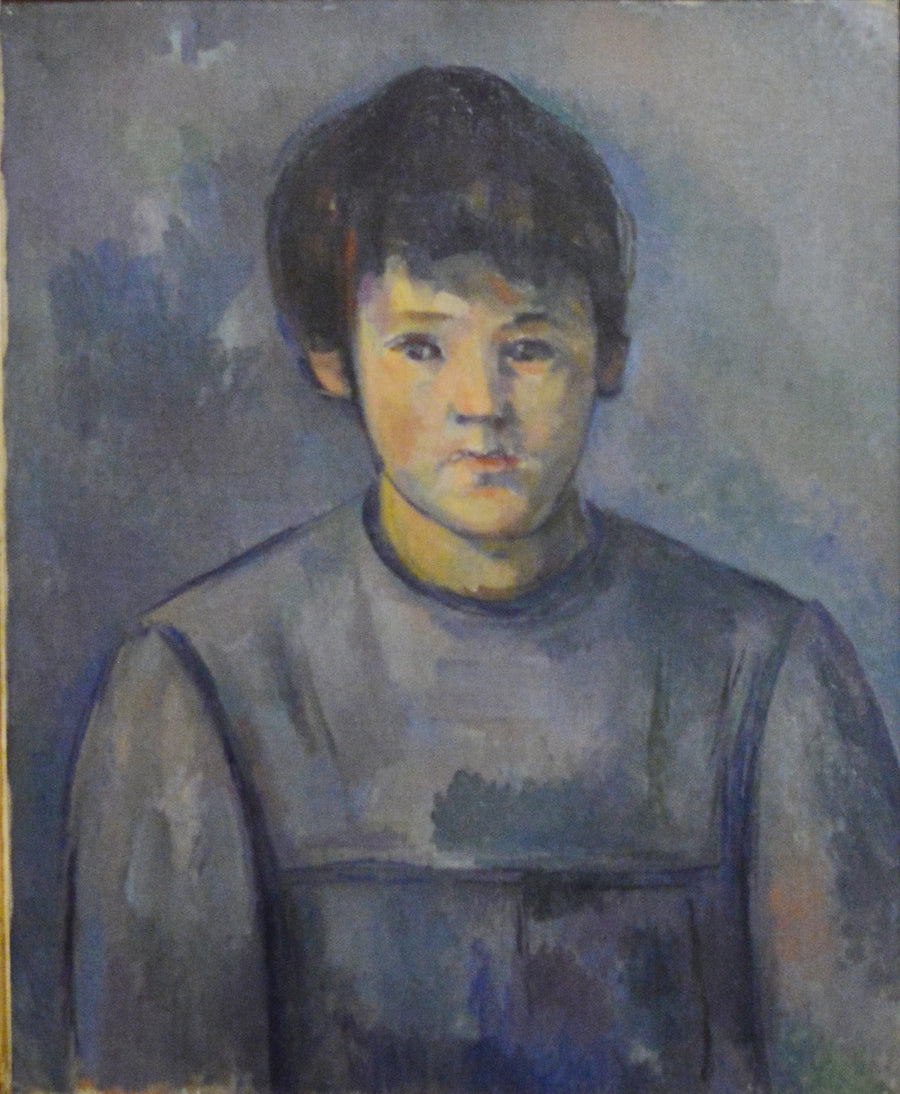 Portrait de fillette, vers 1896 – Paul Cézanne