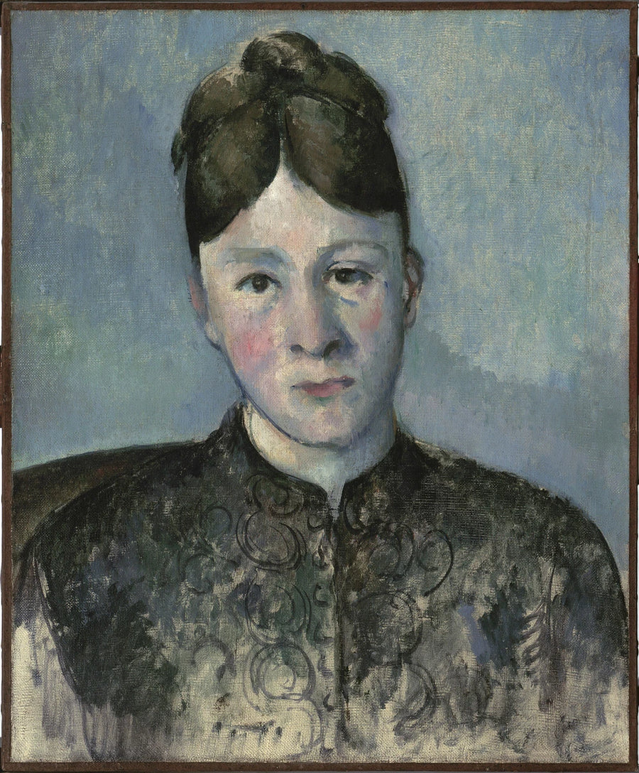 Portrait de Madame Cézanne, 1885–1886 – Paul Cézanne